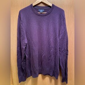 Lands’ End men’s cashmere crew neck sweater size XL